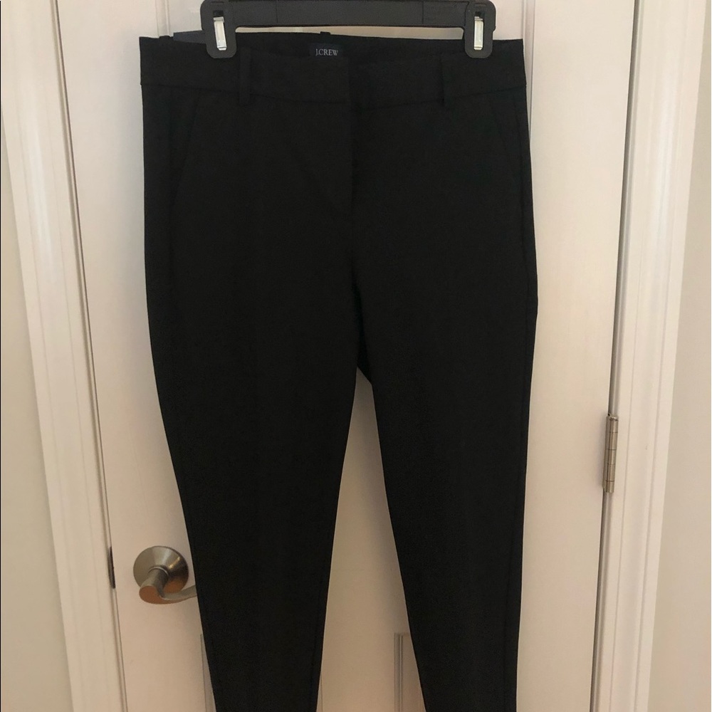 Jcrew black pants  Ruby fit